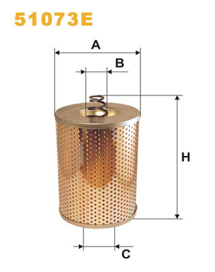 WIX FILTERS - 51073E - Filter za ulje (Podmazivanje)