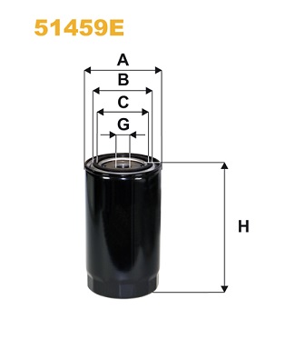 WIX FILTERS - 51459E - Filter za ulje (Podmazivanje)