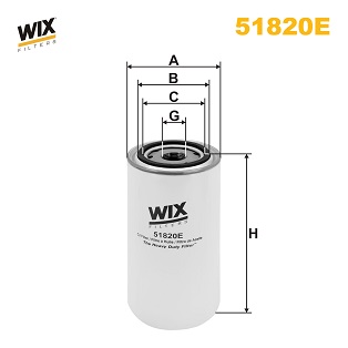 WIX FILTERS - 51820E - Filter za ulje (Podmazivanje)