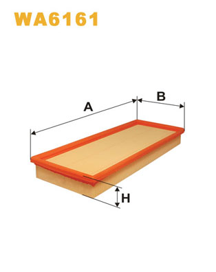 WIX FILTERS - WA6161 - Filter za vazduh (Sistem za dovod vazduha)