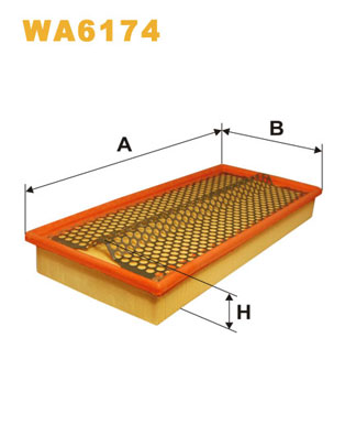 WIX FILTERS - WA6174 - Filter za vazduh (Sistem za dovod vazduha)