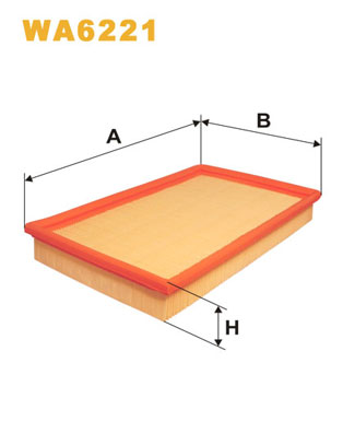 WIX FILTERS - WA6221 - Filter za vazduh (Sistem za dovod vazduha)