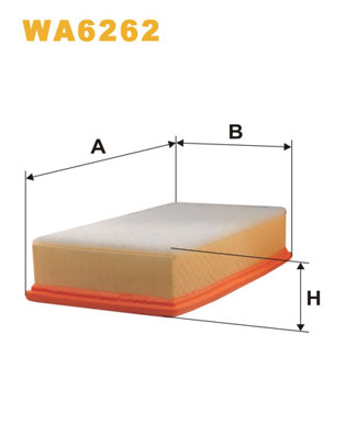 WIX FILTERS - WA6262 - Filter za vazduh (Sistem za dovod vazduha)