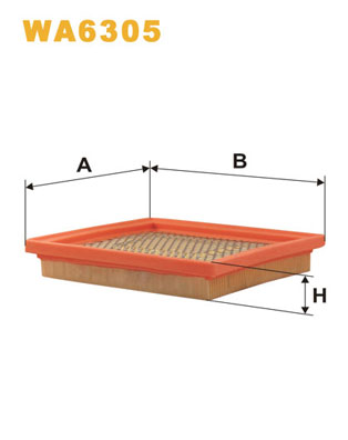 Slika WIX FILTERS - WA6305 - Filter za vazduh (Sistem za dovod vazduha)