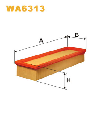 Slika WIX FILTERS - WA6313 - Filter za vazduh (Sistem za dovod vazduha)