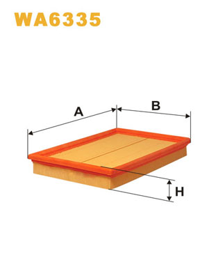 Picture of WIX FILTERS - WA6335 - Air Filter (Air Supply)