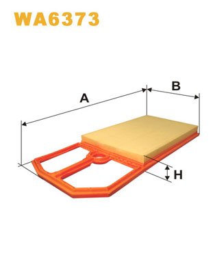 Picture of WIX FILTERS - WA6373 - Air Filter (Air Supply)