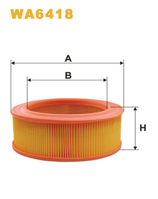 Slika WIX FILTERS - WA6418 - Filter za vazduh (Sistem za dovod vazduha)