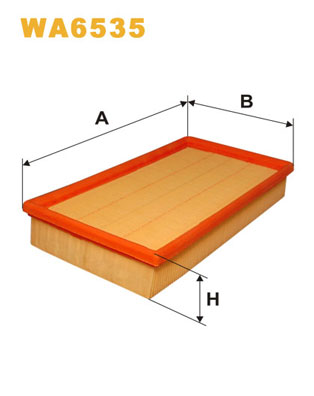 Slika WIX FILTERS - WA6535 - Filter za vazduh (Sistem za dovod vazduha)