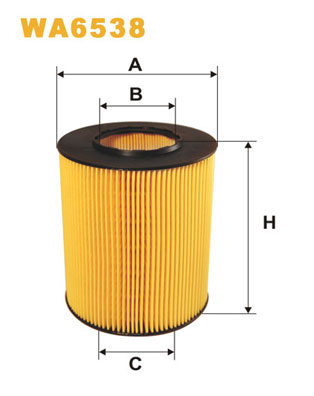 Picture of WIX FILTERS - WA6538 - Air Filter (Air Supply)