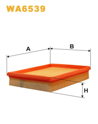 Picture of WIX FILTERS - WA6539 - Air Filter (Air Supply)