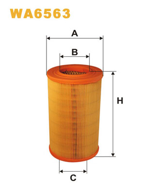 Picture of WIX FILTERS - WA6563 - Air Filter (Air Supply)