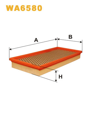 Picture of WIX FILTERS - WA6580 - Air Filter (Air Supply)