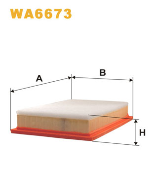 WIX FILTERS - WA6673 - Filter za vazduh (Sistem za dovod vazduha)