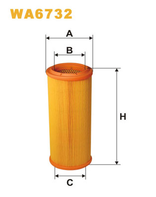 WIX FILTERS - WA6732 - Filter za vazduh (Sistem za dovod vazduha)