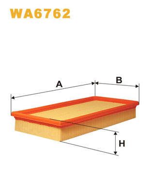 Picture of WIX FILTERS - WA6762 - Air Filter (Air Supply)