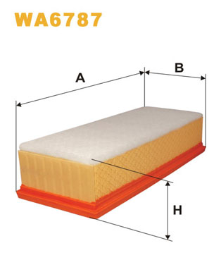 Picture of WIX FILTERS - WA6787 - Air Filter (Air Supply)