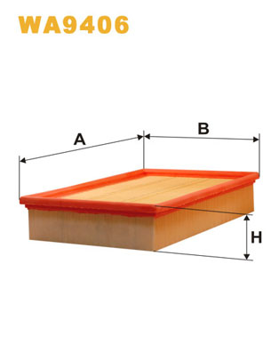 Picture of WIX FILTERS - WA9406 - Air Filter (Air Supply)