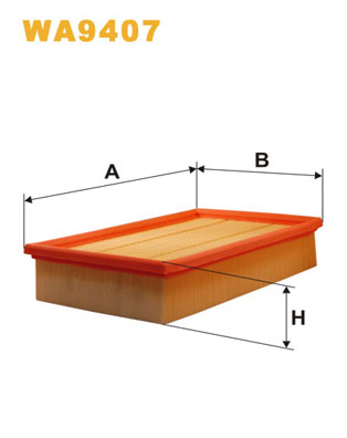 Picture of WIX FILTERS - WA9407 - Air Filter (Air Supply)