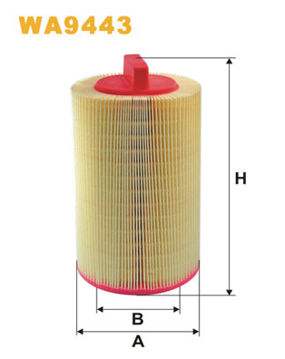 Picture of WIX FILTERS - WA9443 - Air Filter (Air Supply)