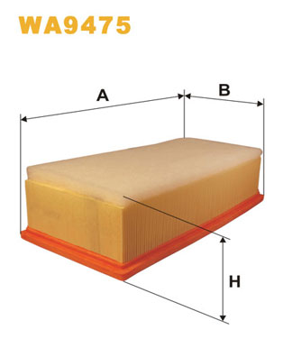Picture of WIX FILTERS - WA9475 - Air Filter (Air Supply)