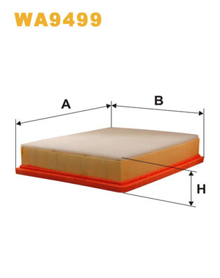 Picture of WIX FILTERS - WA9499 - Air Filter (Air Supply)