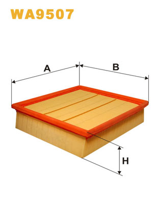 Picture of WIX FILTERS - WA9507 - Air Filter (Air Supply)