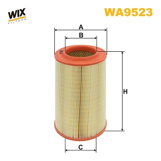 Picture of WIX FILTERS - WA9523 - Air Filter (Air Supply)