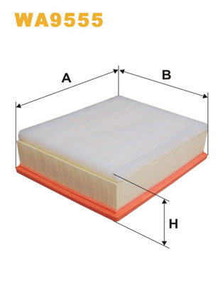 Picture of WIX FILTERS - WA9555 - Air Filter (Air Supply)