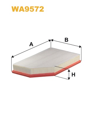 Picture of WIX FILTERS - WA9572 - Air Filter (Air Supply)