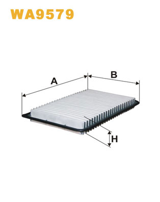Picture of WIX FILTERS - WA9579 - Air Filter (Air Supply)