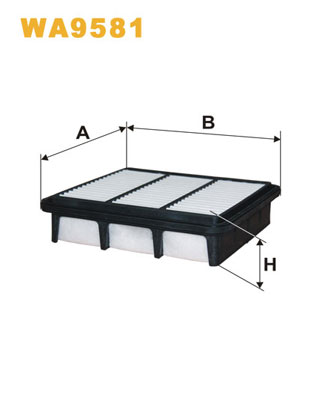 Picture of WIX FILTERS - WA9581 - Air Filter (Air Supply)