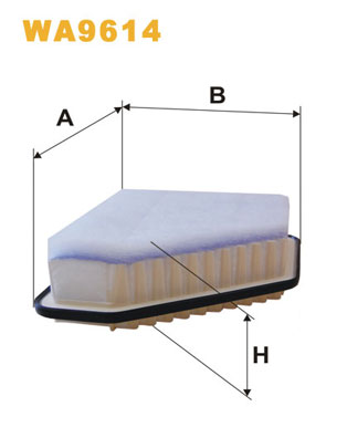 Picture of WIX FILTERS - WA9614 - Air Filter (Air Supply)