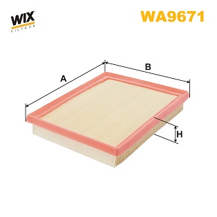 Picture of WIX FILTERS - WA9671 - Air Filter (Air Supply)