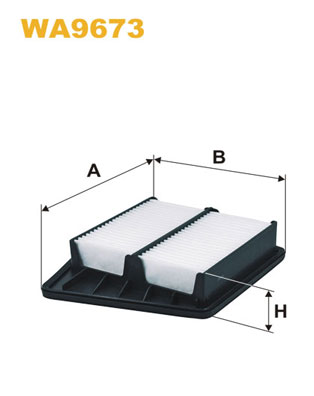 Slika WIX FILTERS - WA9673 - Filter za vazduh (Sistem za dovod vazduha)