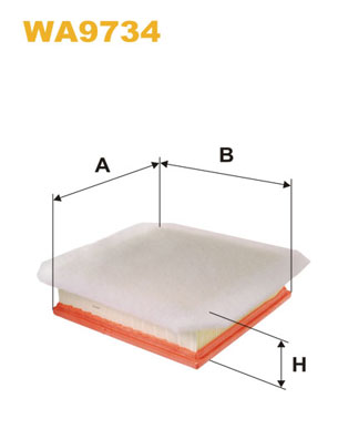 WIX FILTERS - WA9734 - Filter za vazduh (Sistem za dovod vazduha)