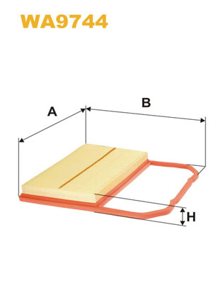 Picture of WIX FILTERS - WA9744 - Air Filter (Air Supply)