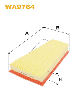 Picture of WIX FILTERS - WA9764 - Air Filter (Air Supply)