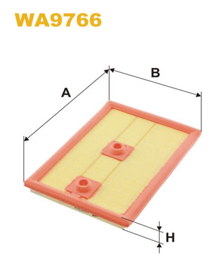 Picture of WIX FILTERS - WA9766 - Air Filter (Air Supply)