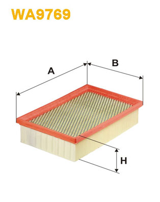 Picture of WIX FILTERS - WA9769 - Air Filter (Air Supply)