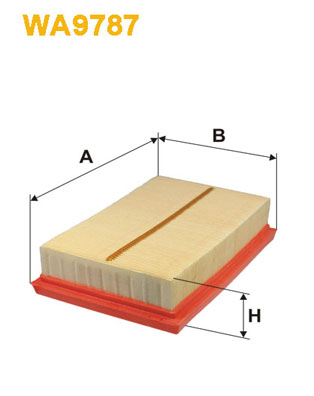 Picture of WIX FILTERS - WA9787 - Air Filter (Air Supply)