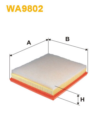 Picture of WIX FILTERS - WA9802 - Air Filter (Air Supply)