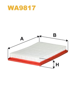 Picture of WIX FILTERS - WA9817 - Air Filter (Air Supply)