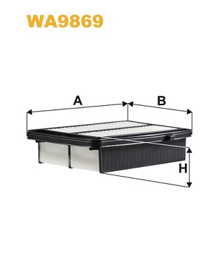 Picture of WIX FILTERS - WA9869 - Air Filter (Air Supply)