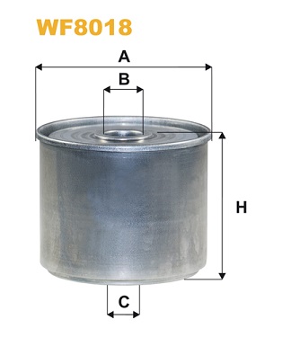 Picture of WIX FILTERS - WF8018 - Fuel filter (Fuel Supply System)