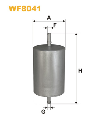 Picture of WIX FILTERS - WF8041 - Fuel filter (Fuel Supply System)