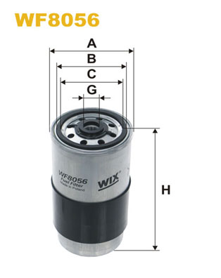 WIX FILTERS - WF8056 - Filter za gorivo (Sistem za dovod goriva)