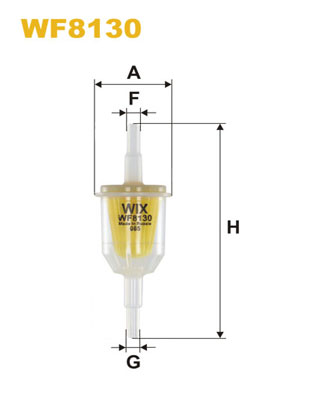 WIX FILTERS - WF8130 - Filter za gorivo (Sistem za dovod goriva)