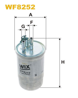 Slika WIX FILTERS - WF8252 - Filter za gorivo (Sistem za dovod goriva)