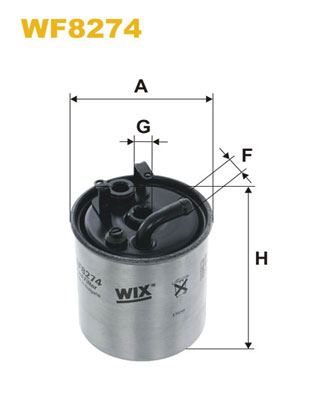 WIX FILTERS - WF8274 - Filter za gorivo (Sistem za dovod goriva)